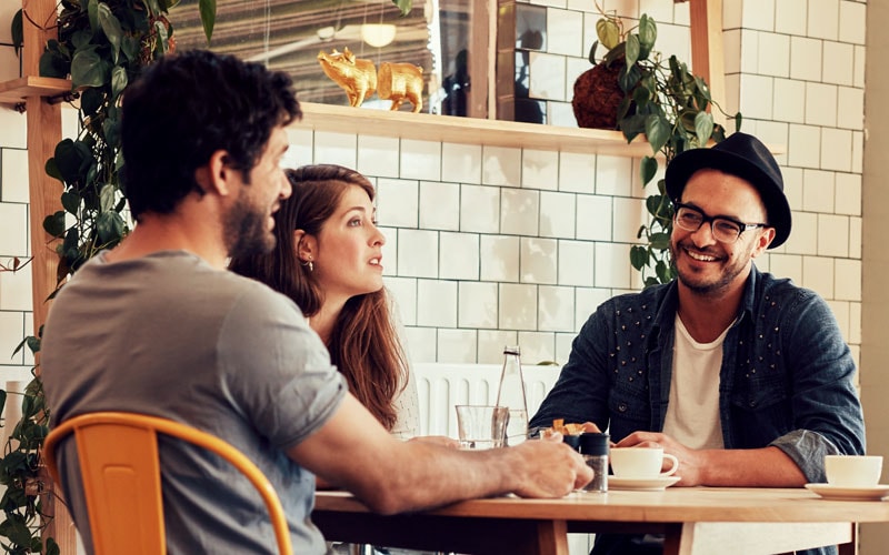 Why the Coffee Machine, When you can be at the Café changing the Service Conversation with Business?