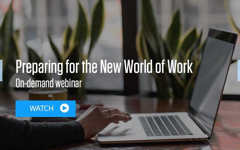 Being Resilient. That’s Live Enterprise: Preparing for the New World of Work On demand webinar
