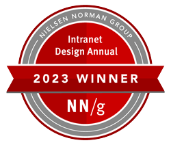 2023 Intranet Design Annual Award