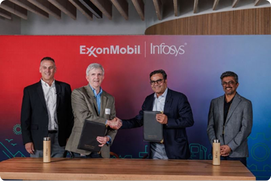 Infosys solution leverages Infosys Topaz and Infosys Cobalt to help transform ExxonMobil’s digital infrastructure