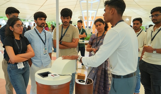 SDI students at Infosys Bangalore