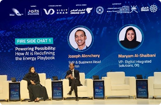 We participated in a fireside chat on ‘How AI is Redefining the Energy Playbook’.