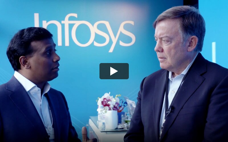 WEF talk: Ravi Kumar S in conversation with Michael Crow (05:09)