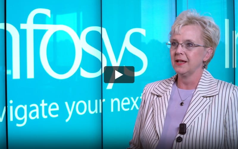 Judy from the Raleigh hub talks about her experience with Infosys