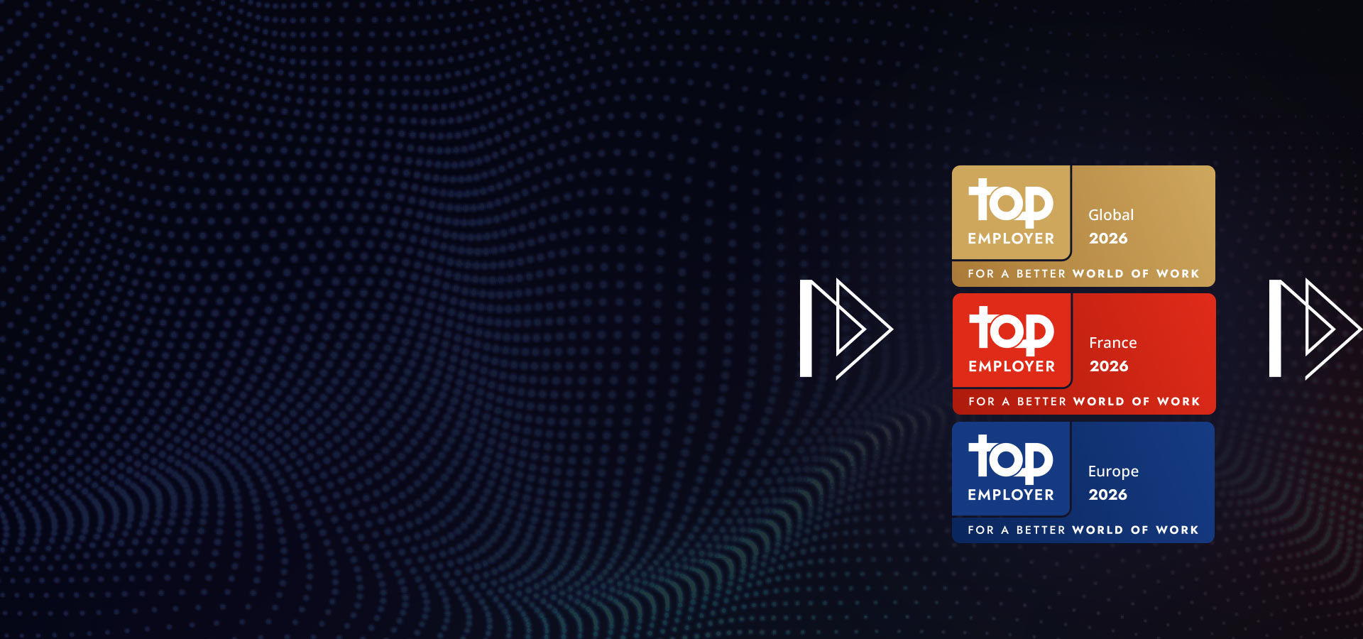 We are a globally certified Top Employer for a sixth consecutive year in 2026.