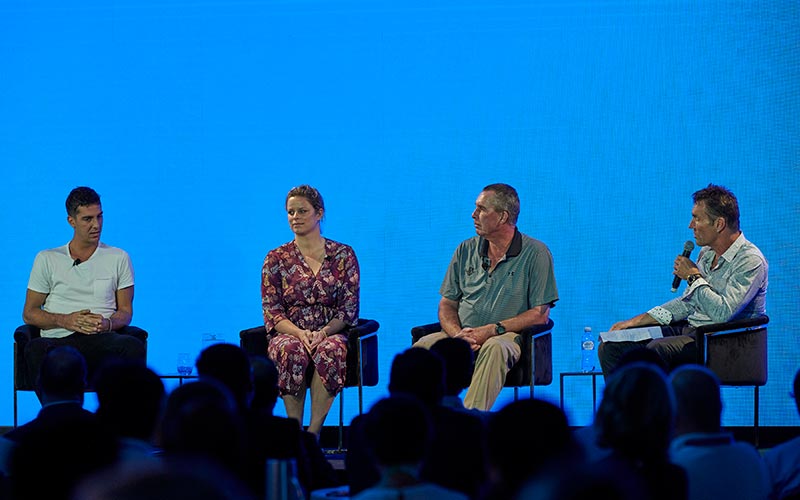 Day 1:  Panel Discussion: All Star Grand Slam Champion Tennis