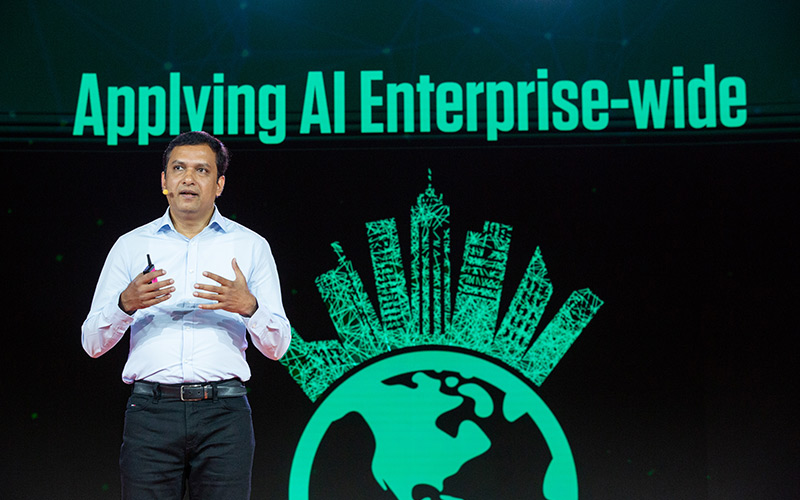 If we want to help our clients become AI-first, we have to be AI-first. And over the last one year, we have been completely reinventing ourselves internally to be AI-first.