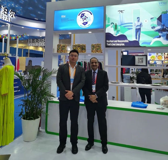 Infosys中国出席2021上合博览会，胶州湾畔论道数字化转型