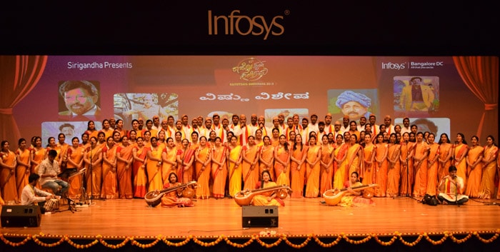 Infosys Bangalore DC Concludes the 12th Edition of Rajyotsava Sambhrama Infosys Bangalore DC Concludes the 12th Edition of Rajyotsava Sambhrama