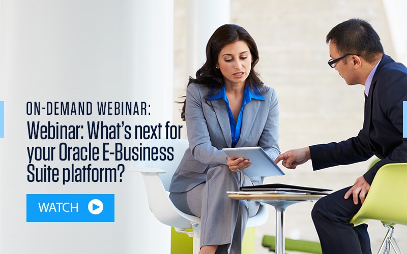 On-Demand Webinar: Webinar: What’s next for your Oracle E-Business Suite platform?