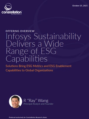 Infosys Sustainability Delivers a Wide Range of ESG Capabilities