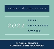 Infosys Recognized as the 2021 Global AI Services Company of the Year by Frost & Sullivan