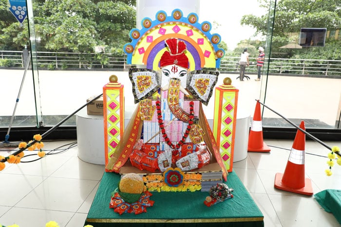 Infosys Hyderabad DC Goes Green this Ganesh Chaturthi