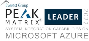 Infosys Positioned as a Leader in the Everest Group’s System Integration (SI) Capabilities on Microsoft Azure PEAK Matrix® Assessment 2022