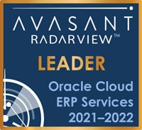 Infosys Positioned as Leader in Avasant's Oracle Cloud ERP Services 2021-2022 RadarView Report
