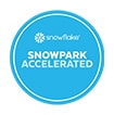 Snowflake badge