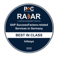 Best in Class” in SAP SuccessFactors-related Services in Germany 2022