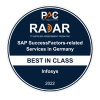 Best in Class” in SAP SuccessFactors-related Services in Germany 2022