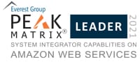 Infosys Positioned as a Leader in the Everest Group System Integrator (SI) Capabilities on Amazon Web Services (AWS) PEAK Matrix® Assessment 2021
