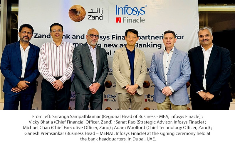 Zand Bank Subscribes to Infosys Finacle’s Corporate Banking Suite on Microsoft Cloud to Deliver New-Age Banking Experiences