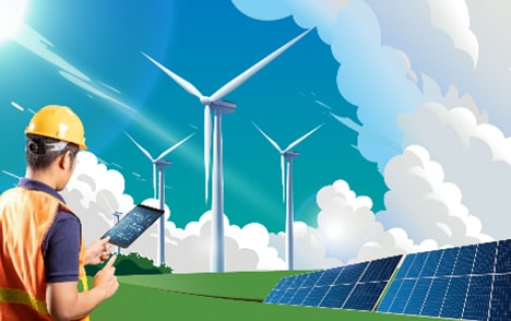 Digital approach to orchestrate the energy transition