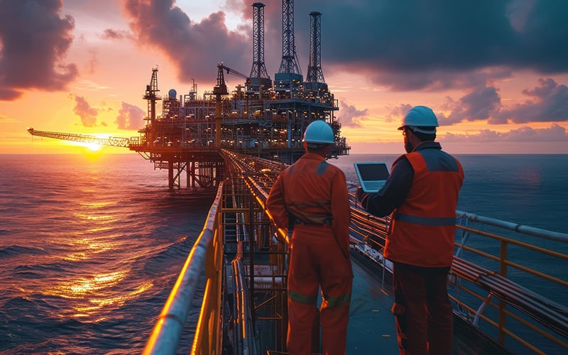 Digital transformation across multinational energy company functions