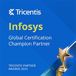 Infosys Bags Tricentis Global Certification Champion Partner Award 2025