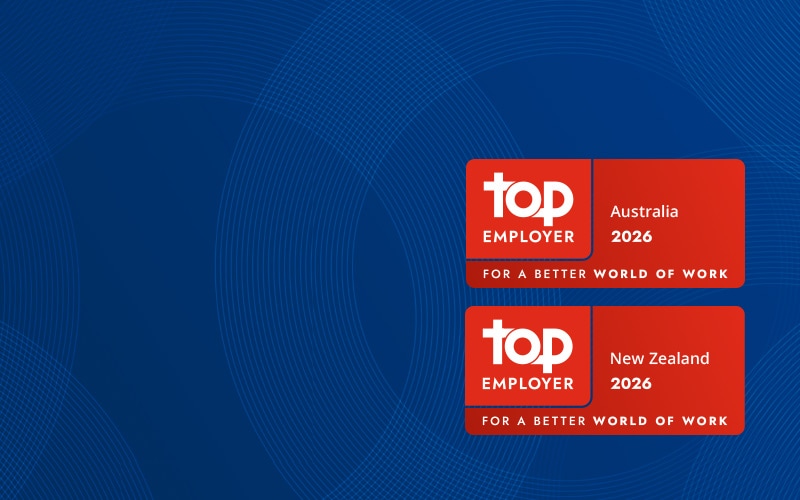 Infosys recognized as a Top Employer in Australia and New Zealand