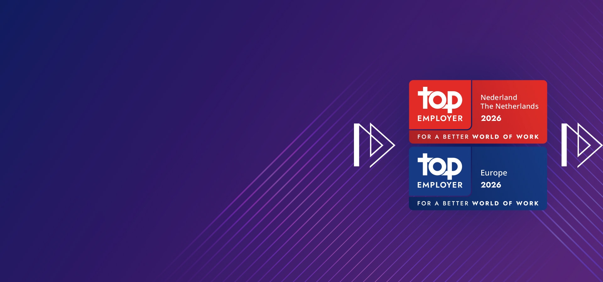 We are a globally certified Top Employer for a sixth consecutive year in 2026