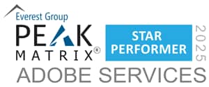Infosys has been recognized as a ‘Leader’ and ‘Star Performer’ in Everest Group’s Adobe Services PEAK Matrix® Assessment 2025.