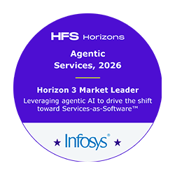 Infosys Named Horizon 3 Market Leader in Agentic Services by HFS Research