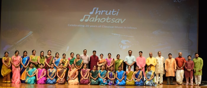 Infosys Bangalore DC Celebrates Shruti Mahotsav