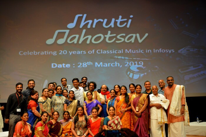 Infosys Bangalore DC Celebrates Shruti Mahotsav