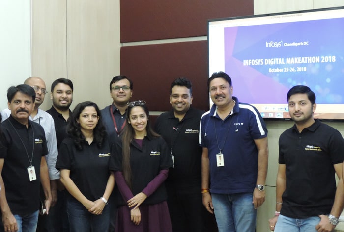 Infosys Chandigarh Successfully Completes Digital Makeathon