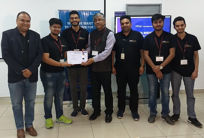 Infosys Chandigarh Successfully Completes Digital Makeathon