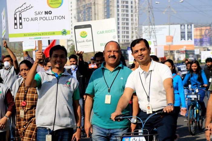 Infosys Pune Development Center organized Anti-Pollution March