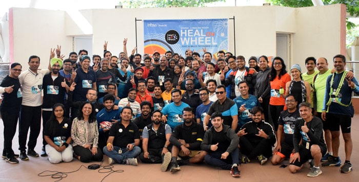 Infosys Pune Successfully Concludes its Fund Raising Campaign HEAL on Wheel