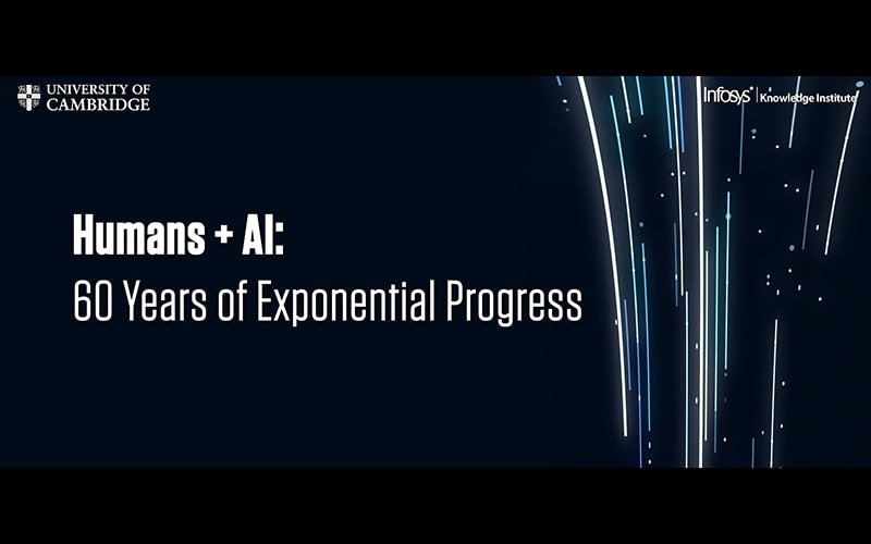 Humans + AI: 60 Years of Exponential Progress
