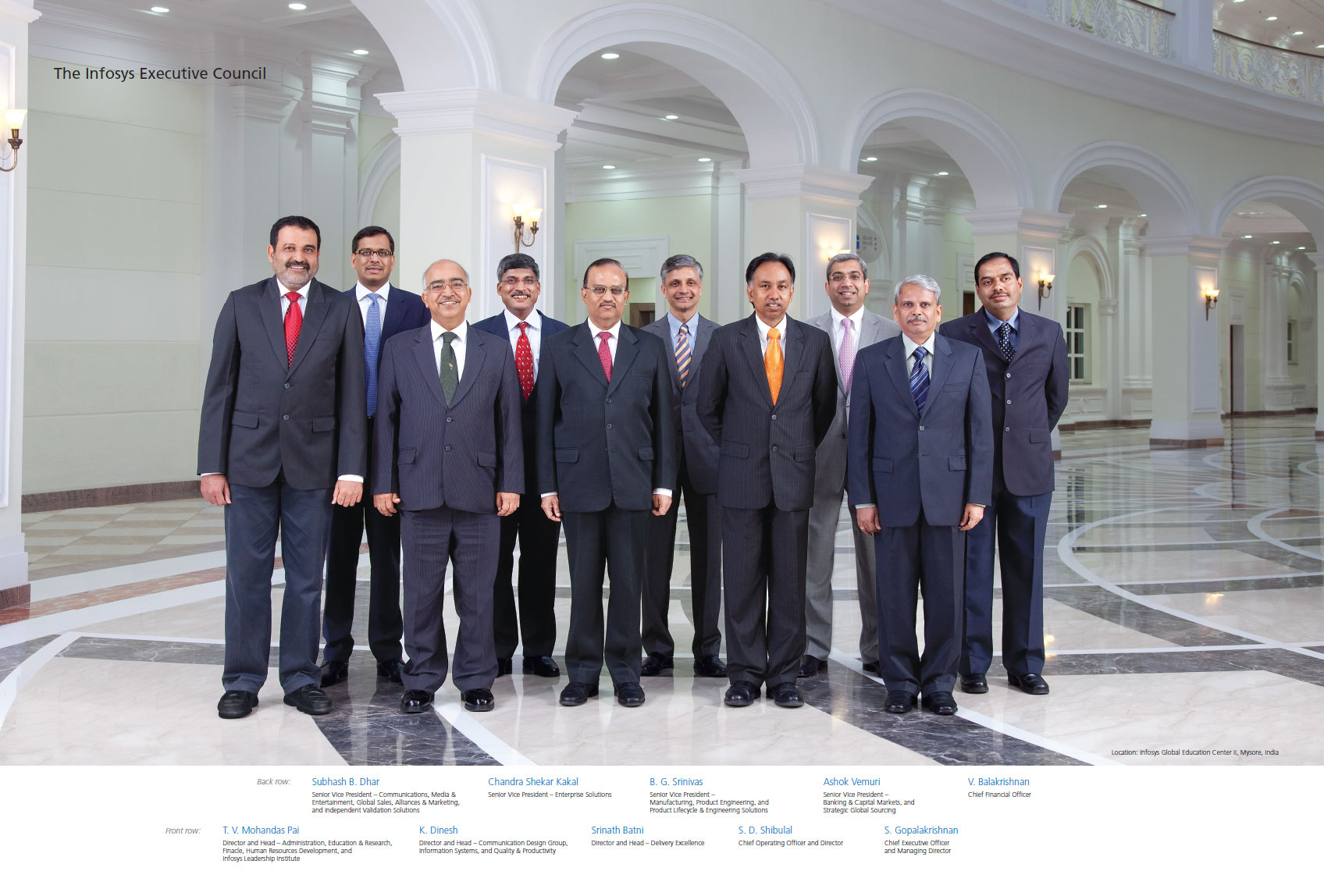 The Infosys Executive Council