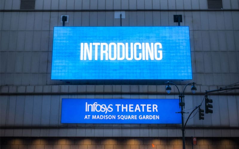 Iconic Infosys Theater at Madison Square Garden