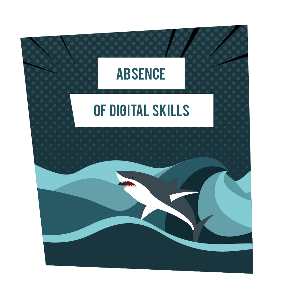 absence of digital skills