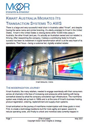 KMART AUSTRALIA MIGRATES ITS TRANSACTION SYSTEMS TO AWS