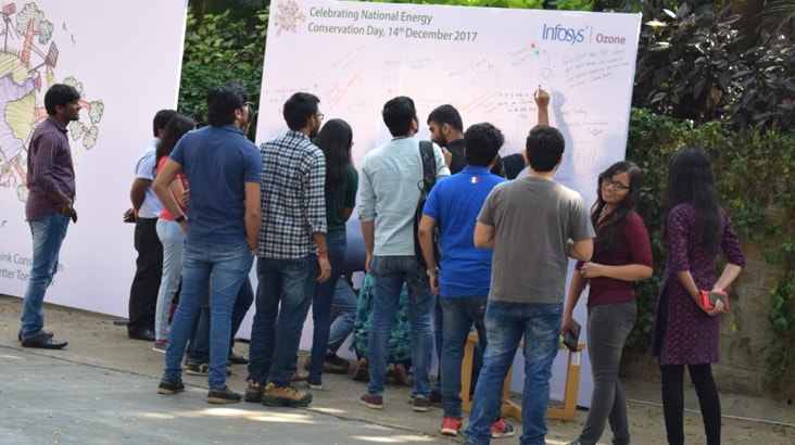 Infosys Bangalore DC Celebrates National Conservation Day Infosys Bangalore DC Celebrates National Conservation Day