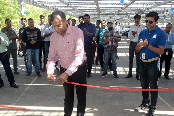 Infosys sets up 760 kW Solar Car Port in the Jaipur Development Center Infosys sets up 760 kW Solar Car Port in the Jaipur Development Center