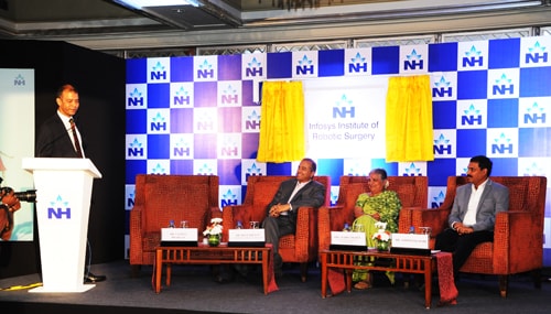 Infosys Foundation supports Narayana Health to launch an Institute of Robotic Surgery