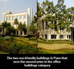 Infosys BPO Pune eco-friendly buildings won second prize BPO building