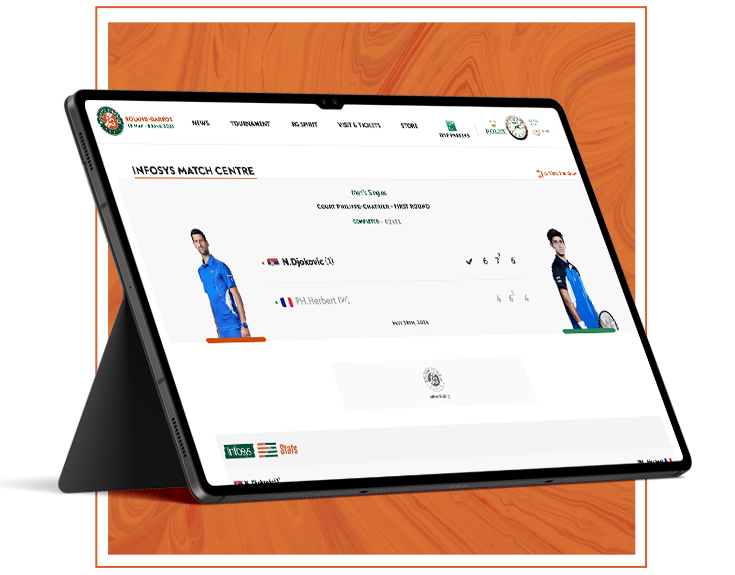 Infosys Match Centre