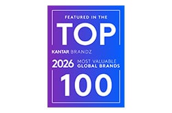 Featured in the Top kantar brandz