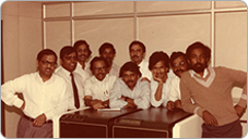 Seven software professionals