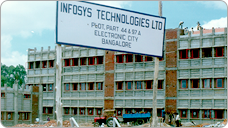 Infosys is opened in Electronics City